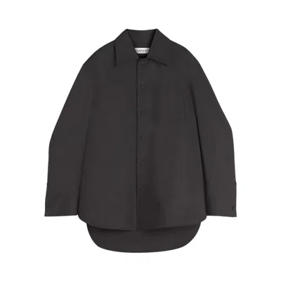 Pre-owned Lanvin Padded Overshirt 'black' | Men's Size 45