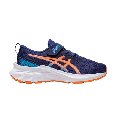 Pre-owned Asics Novablast 2 Ps 'indigo Blue Sun Peach' | Kid's Size 1