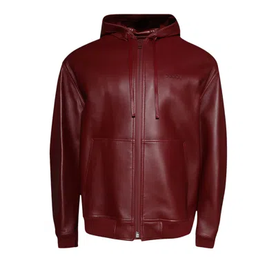 Pre-owned Gucci Bomber Jacket 'rosso Ancora' | Red | Men's Size 48