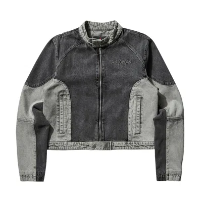 Pre-owned Air Jordan Jacket 'black/flat Pewter/iron Grey' | Women's Size Xl