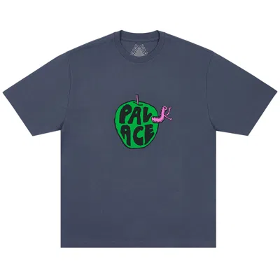 Pre-owned Palace Bad Apple T-shirt 'navy' | Blue | Men's Size L