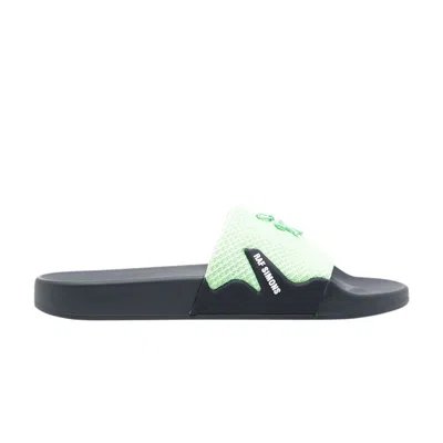 Pre-owned Raf Simons Astra Slide 'navy Mint' | Green | Men's Size 45