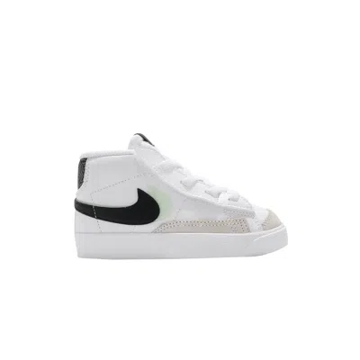 Pre-owned Nike Blazer Mid '77 Se Td 'double Swoosh - White Vapor Green' | Infant Size 9
