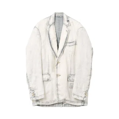 Pre-owned Miharayasuhiro Maison Mihara Yasuhiro Aged Jacket 'light Grey' | Men's Size 48