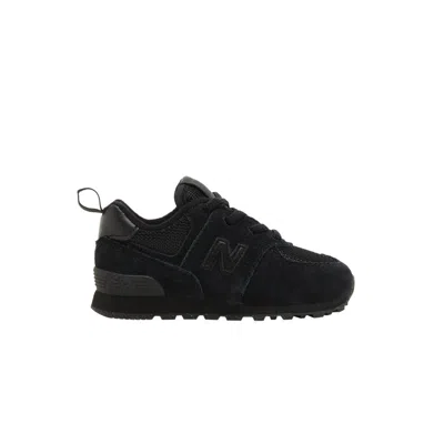 Pre-owned New Balance 574 Bungee Toddler Wide 'core Pack - Black' | Infant Size 5