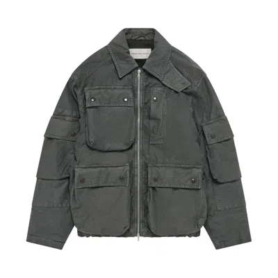 Pre-owned Dries Van Noten Loose Fit Blouson 'grey' | Men's Size Xl