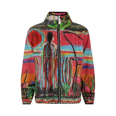 Pre-owned Givenchy Josh Smith Reversible Fleece Jacket 'multicolor' | Multi-color | Men's Size 48