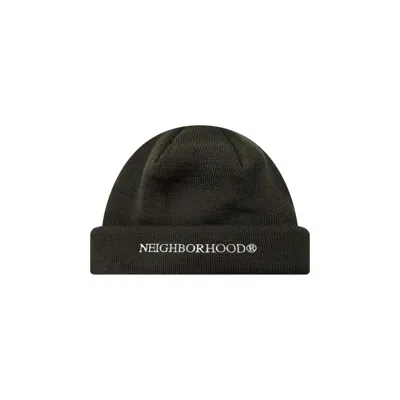 Pre-owned Neighborhood Mini Beanie 'olive Drab' | Green | Men's Size Onesize