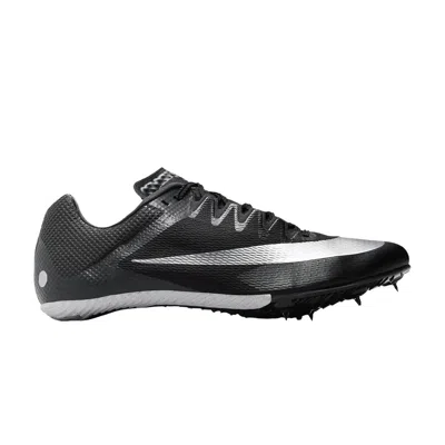 Pre-owned Nike Zoom Rival Sprint 'black Metallic Silver' | Men's Size 12.5