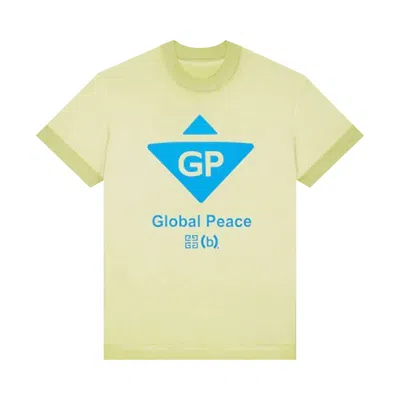 Pre-owned Givenchy Oversized Fit T-shirt 'citrus Green' | Men's Size S