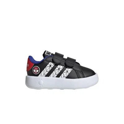 Pre-owned Adidas Originals Adidas Marvel X Grand Court I 'spider-man' | Black | Infant Size 5