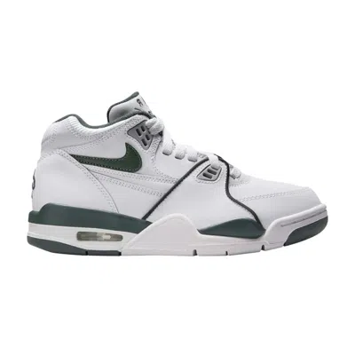 Pre-owned Nike Air Flight 89 Gs 'white Vintage Green' | Kid's Size 7