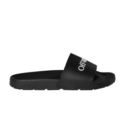 Pre-owned Off-white Bookish Slider 'black' | Men's Size 40