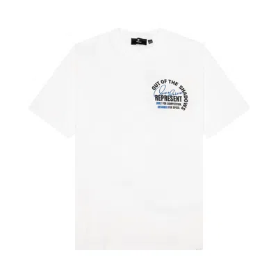 Pre-owned Represent Clo Out Of The Shadows T-shirt 'flat White' | Men's Size Xxl