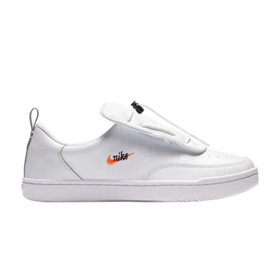 Pre-owned Nike Wmns Court Vintage Alt 'triple White' | Women's Size 7