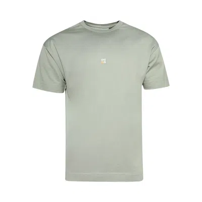 Pre-owned Givenchy 4g Embroidered T-shirt 'almond Green' | Men's Size M