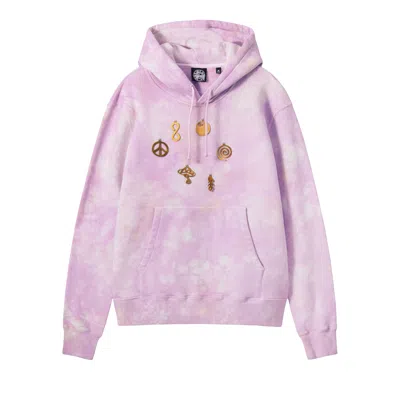 Pre-owned Stussy X Dries Van Noten Bandana Hoodie 'lilac' | Purple | Men's Size Xl