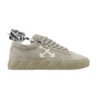 Pre-owned Off-white Wmns Vulc Sneaker 'dark Beige' | Grey | Women's Size 35
