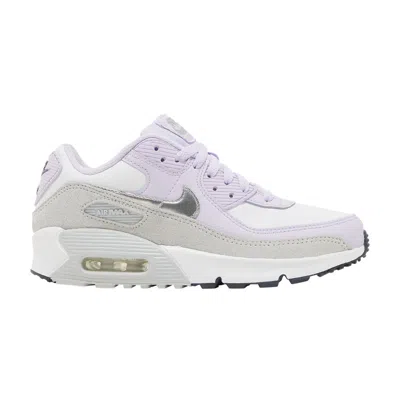 Pre-owned Nike Air Max 90 Leather Gs 'violet Frost' | Purple | Kid's Size 7