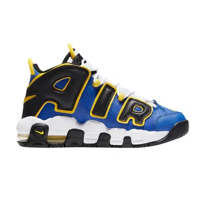 Pre-owned Nike Air More Uptempo Gs 'peace, Love, And Basketball' | Blue | Kid's Size 4