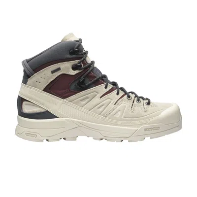 Pre-owned Salomon X-alp Mid Gore-tex 'almond Milk' | Cream | Men's Size 9 In White