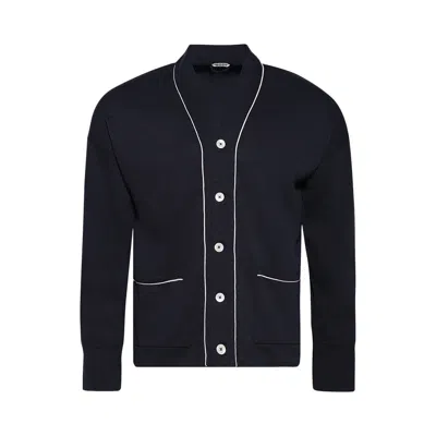 Pre-owned Bode Uniform Cardigan 'navy' | Blue | Men's Size M
