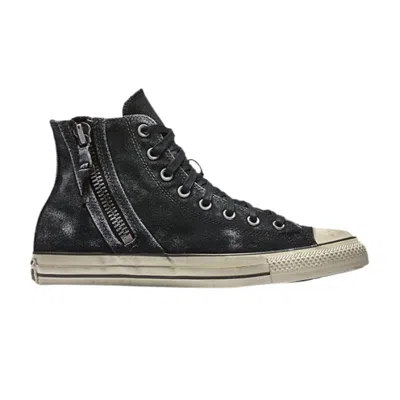 Pre-owned Converse John Varvatos X Chuck Taylor All Star Side Zip High 'turtledove' | Black | Men's Size 6.5