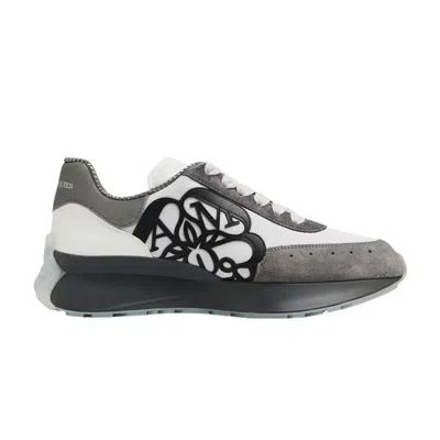 Pre-owned Alexander Mcqueen Sprint Runner 'grey Black' | Men's Size 43 In Gray