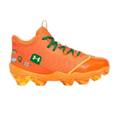 Pre-owned Under Armour Harper 9 Rm Jr 'juice Pack' | Orange | Kid's Size 2