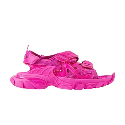 Pre-owned Balenciaga Wmns Track Sandal 'rose Bubble Gum' | Pink | Women's Size 37