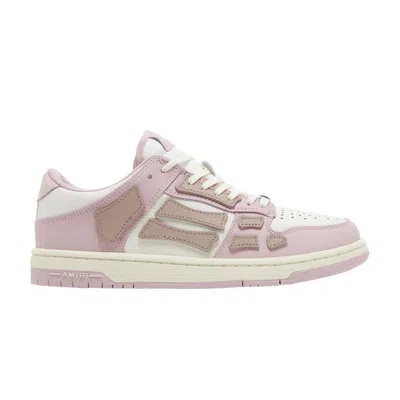 Pre-owned Amiri Wmns Skel Top Low 'baby Pink' | Women's Size 39