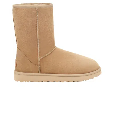 Pre-owned Ugg Wmns Classic Short Ii 'mustard Seed' | Tan | Women's Size 5 In Brown