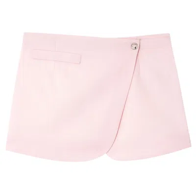 Pre-owned Coperni Tailored Mini Skirt 'pink/white' | Women's Size 38