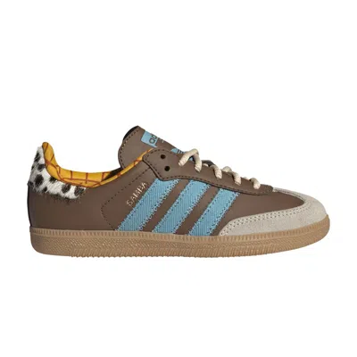 Pre-owned Adidas Originals Adidas Toy Story X Samba Og C 'woody' | Brown | Kid's Size 3