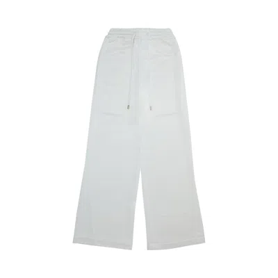 Pre-owned Lanvin Straight Leg Pant 'optic White' | Women's Size M