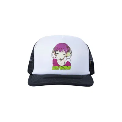 Pre-owned Golf Wang Cigarette Candy Trucker Hat 'black' | Men's Size Onesize
