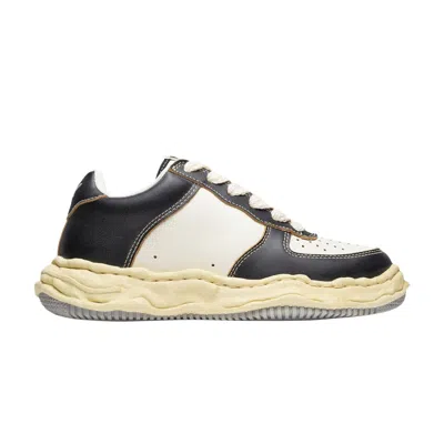 Pre-owned Miharayasuhiro Maison Mihara Yasuhiro Maison Mihara Yasuhiro Wayne Og Sole Vintage Leather Low 'black White' | Men'