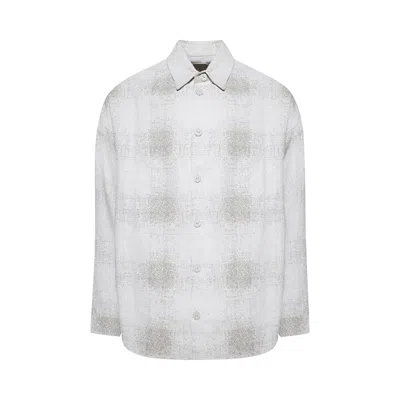 Pre-owned Misbhv Topanga Linen Overshirt 'white' | Men's Size M
