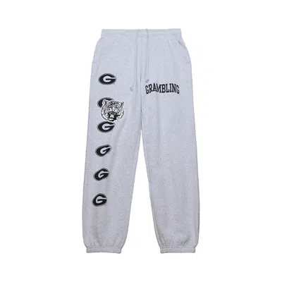 Pre-owned Cactus Jack By Travis Scott X Mitchell & Ness Grambling State University Sweatpants 'grey Heather' |