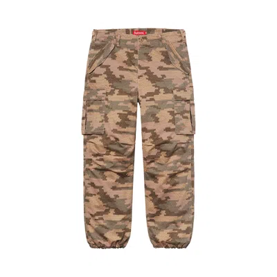 Pre-owned Supreme Cargo Pant 'tan Camo' | Men's Size 32