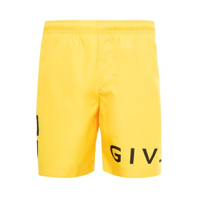 Pre-owned Givenchy Swim Shorts 'sunflower' | Yellow | Men's Size M