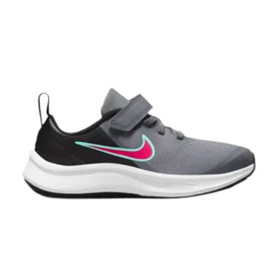 Pre-owned Nike Star Runner 3 Ps 'smoke Grey Siren Red' | Kid's Size 13.5
