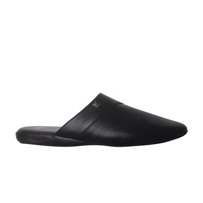 Pre-owned Louis Vuitton Supreme X  Hugh Slippers 'black' | Men's Size 8
