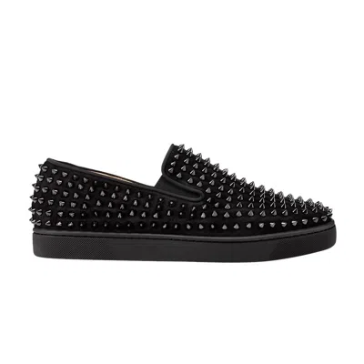 Pre-owned Christian Louboutin Roller Boat 'black' | Men's Size 40