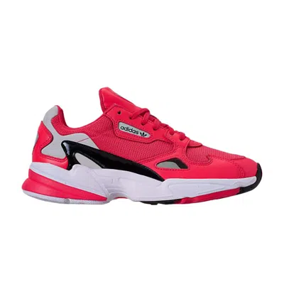 Pre-owned Adidas Originals Adidas Wmns Falcon 'shock Red' | Women's Size 7