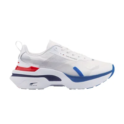 Pre-owned Puma Bmw Motorsport X Wmns Kosmo Rider 'white Strong Blue' | Women's Size 7.5