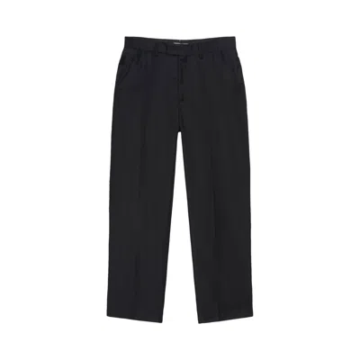 Pre-owned Stussy X Our Legacy Work Shop Chino 24 Pants 'shadow Grey Wool' | Black | Men's Size Xs