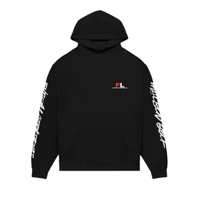 Pre-owned Malbon X Futura Tag Hooded Sweatshirt 'black' | Men's Size M