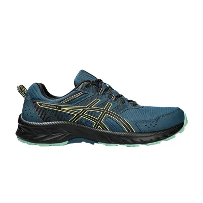 Pre-owned Asics Gel Venture 9 Extra Wide 'magnetic Blue Black' | Men's Size 15