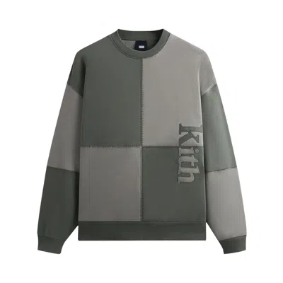 Pre-owned Kith Multi Panelled Nelson Crewneck 'haze' | Multi-color | Men's Size M